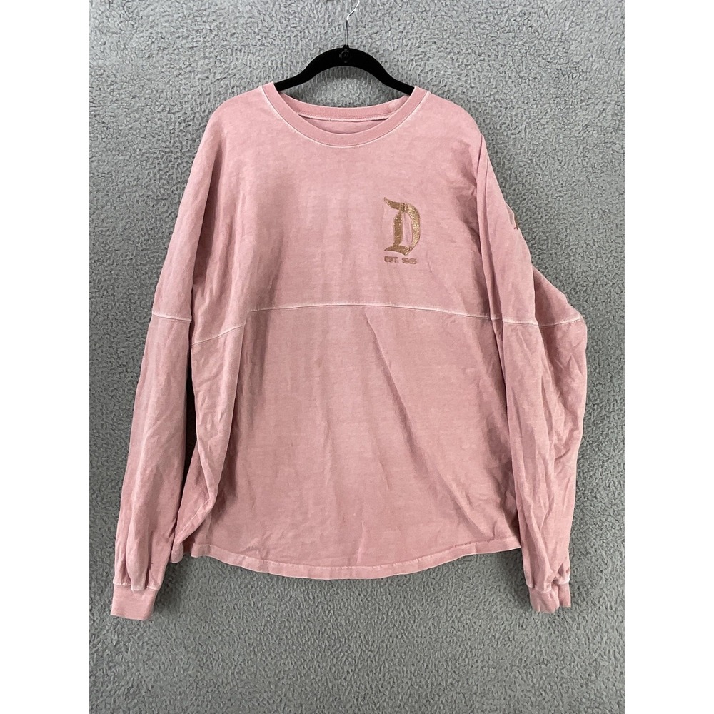 Disney Parks Spirit Jersey Graphic Logo Sweatshirt Disneyland‎ Resort Shirt XXL